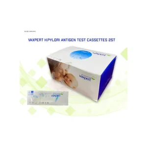 VAXPERT H.PYLORI ANTIGEN TEST CASSETTES 25T